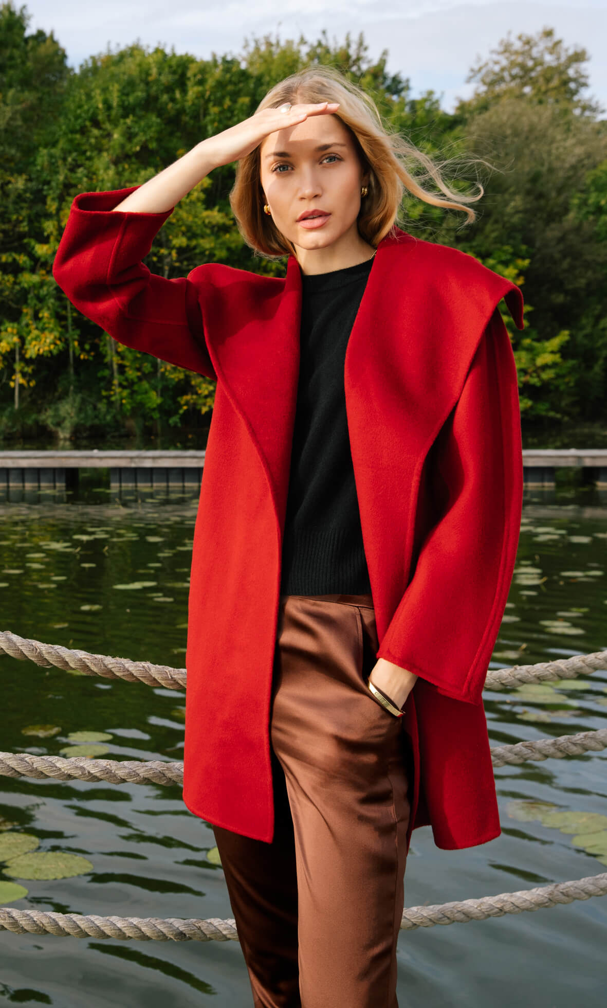 Alba Cashmere Coat