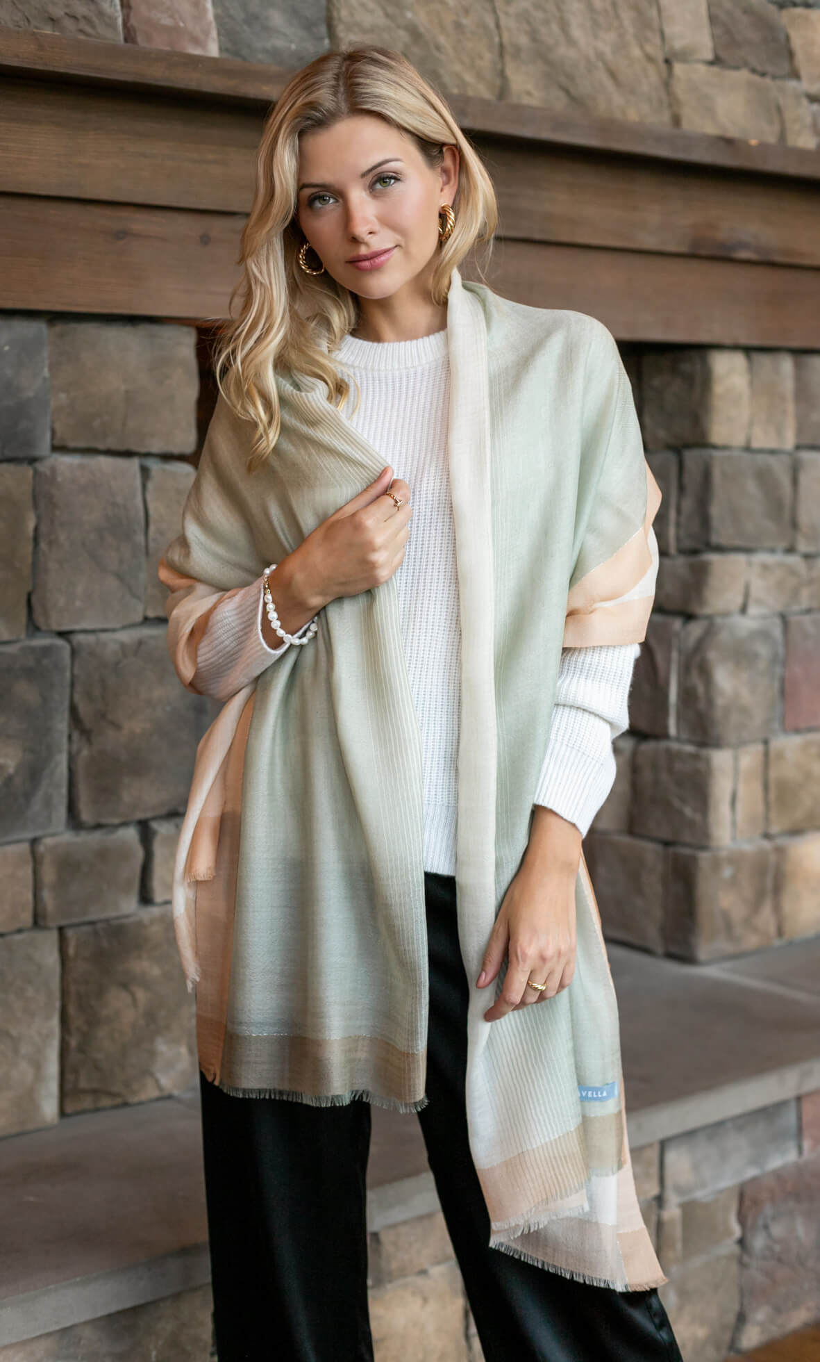 Aria Cashmere Wrap Scarf