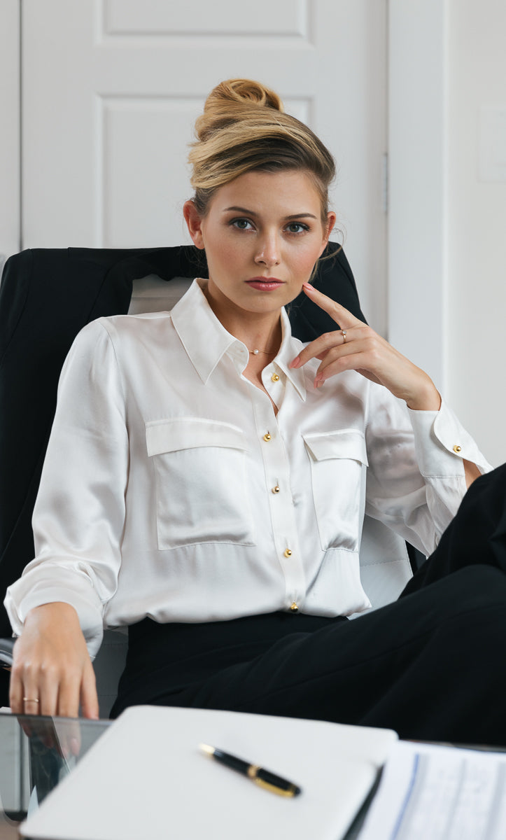 Bellagio Silk Blouse